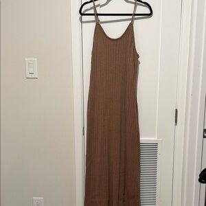 Knit maxi dress